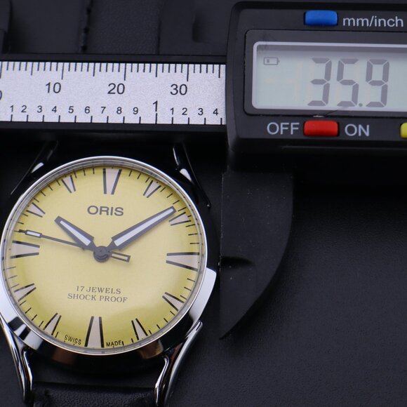 Oris Vintage Swiss 17 Jewels Hand-Wound Mechanical Men's Watch  - FREE SHIPPING - Picture 8 of 12